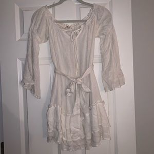 Entro white mini dress